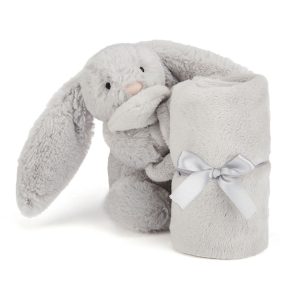 Bashful Silver Bunny Soother - Image 3