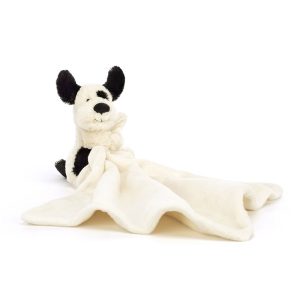 Bashful Black & Cream Puppy Soother - Image 4